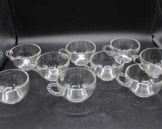 Glass teacup/punch cups
