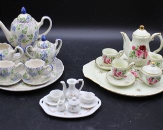 Decorative Minature Tea Sets