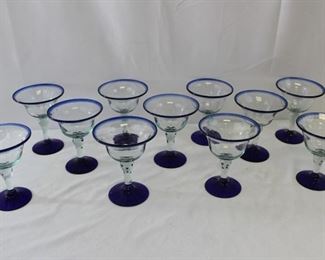 Blue Glass Drinkware