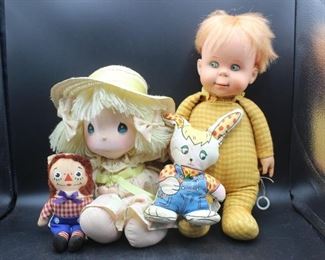   Vintage Stuffed Toy Lot of Four