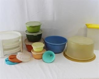 Vintage Plastic Serve ware