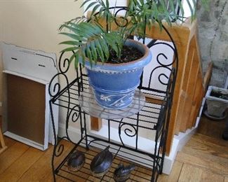 Metal plant stand $20