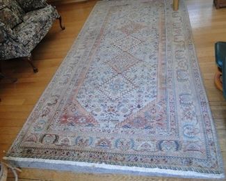 Handwoven Indian Carpet 12 1/2x6'2" $300