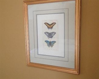 Butterfly Prints 2 of these $60 for pair