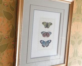 The second butterfly print