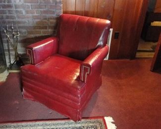Ethan Allen Leather Chair $100