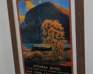 Storm King Rail lines Print $75