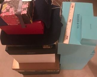 Empty designer boxes and more