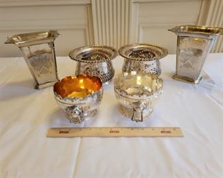 Silver Plated Dining Room Decor