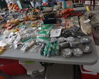 Fishing tackle, lead for making lead weights, lead weights