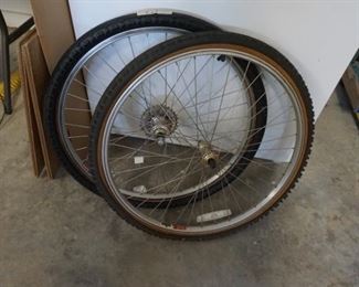 Two Weinmann rims