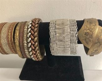 $20 each mixed metal and bangle bracelets 
