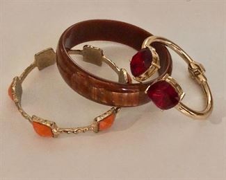 $12 each bangle bracelets Orange and red bangles SOLD 