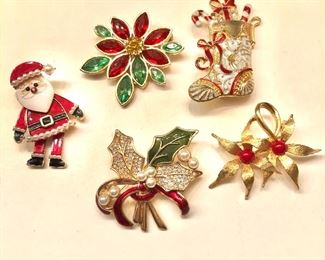 $8 each Holiday  theme pins 
