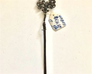 $25 Chinese hair ornament with original tag.  5.5"L 