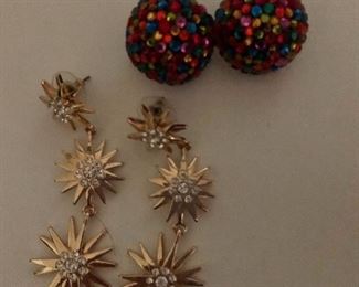 $12 each pair of earrings 