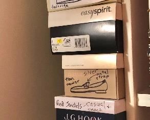 Shoes of all kinds mostly sizes 8 to 9