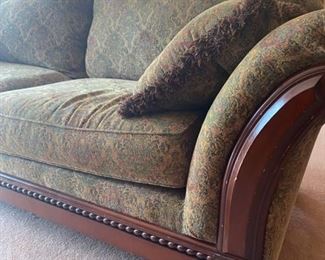 Ashley Biltmore Bordeaux 3-Seater Sofa - 95" Long x 44" Deep x 40" Tall - Pre-Sale $200