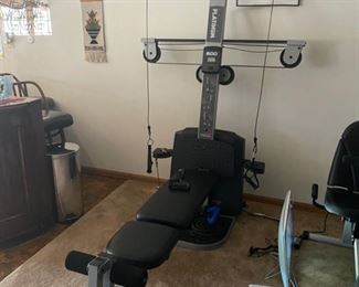 Weider Platinum 600 Home Gym 6.5Ft Long x 7ft Tall x 51" Wide - Pre-Sale $150