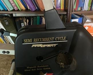 Pro Sport System 4200 Semi Recumbent Cycle - 66" Long x 24" Wide x 47" Tall - Pre-Sale $75