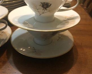 Rosenthal china.  Eight piece setting available.