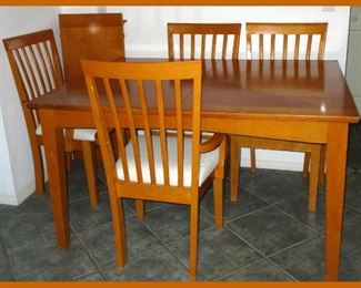 Attractive Dinette Set with Extra Leaf