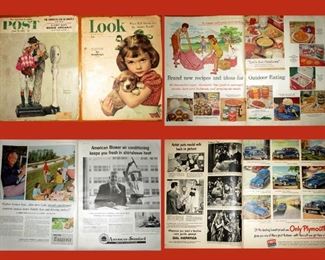 Old Magazines with Great Graphics and Advertising