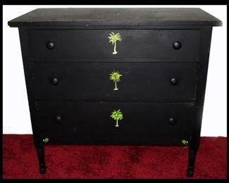 Small Painted Chest of Drawers 
