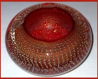 Small Murano Ashtray 