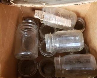 Assorted vintage Ball Jars most with Lids Call 