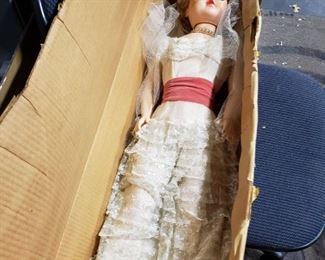 Vintage Betty the Bride in Original Box & extra clothes $95