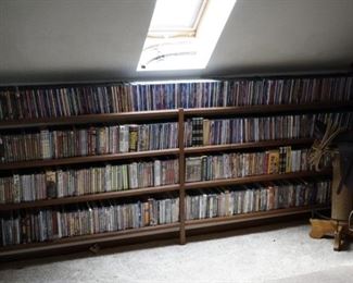 Yes! That is a lot of DVD's