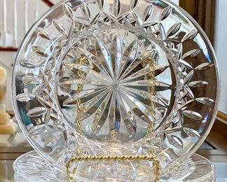 $100- Set of 6 Waterford Salad Plates