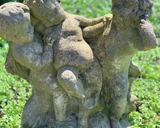 $60 - Cherub "Lean on Me" Statue (as is)