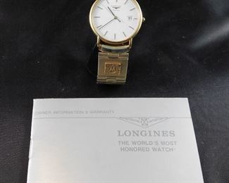 Longines Mens 14K watch