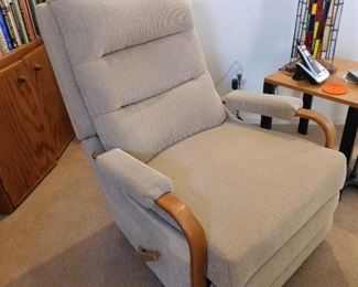 Pair of Teak recliners