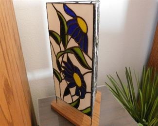 Many stained glass lights available