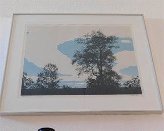 Signed and numbered Lithograph with COA