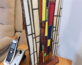 Stained glass lamp