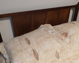 A second Broyhill Brasilia headboard. 