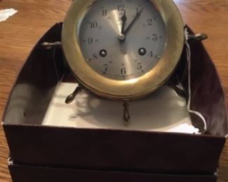 “Schatz” Ship Bell Clock