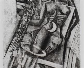 Andrew Antoniou artist proof etching