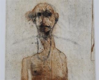 Robert Ernst Marx (1925-2020) etching