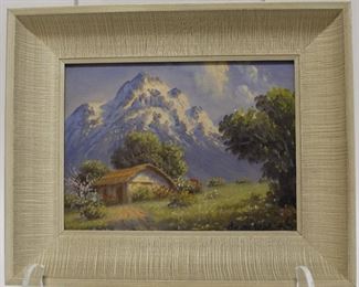 Alfredo Lobos (1890-1971) oil paintings