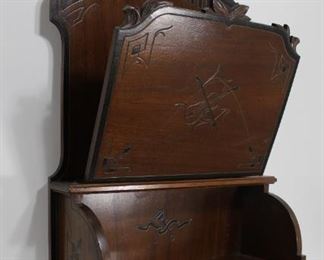 Victorian wall mount music holder