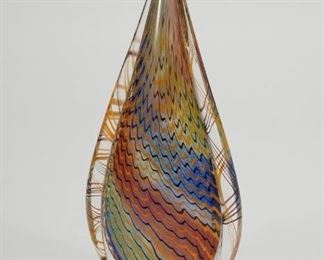 Murano style art glass sculpture