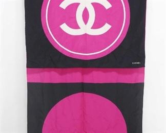 Chanel silk scarf
