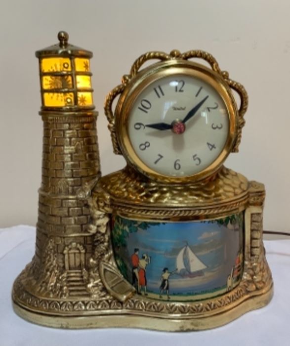 Vintage United Motion Light Up Clock works