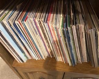 Assortment of various records