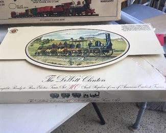 THE DE WITT CLINTON  vintage train set